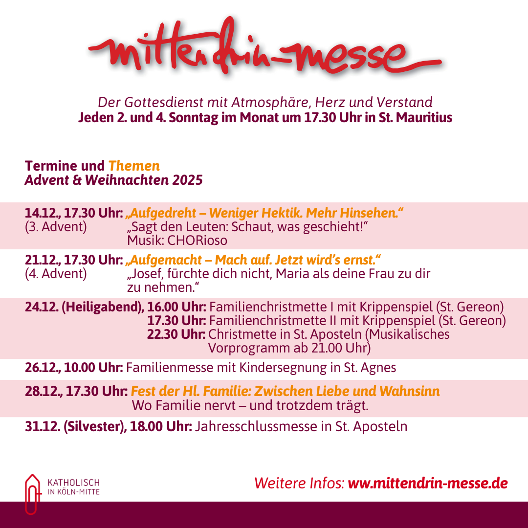 mittendrin weihnachten 2025
