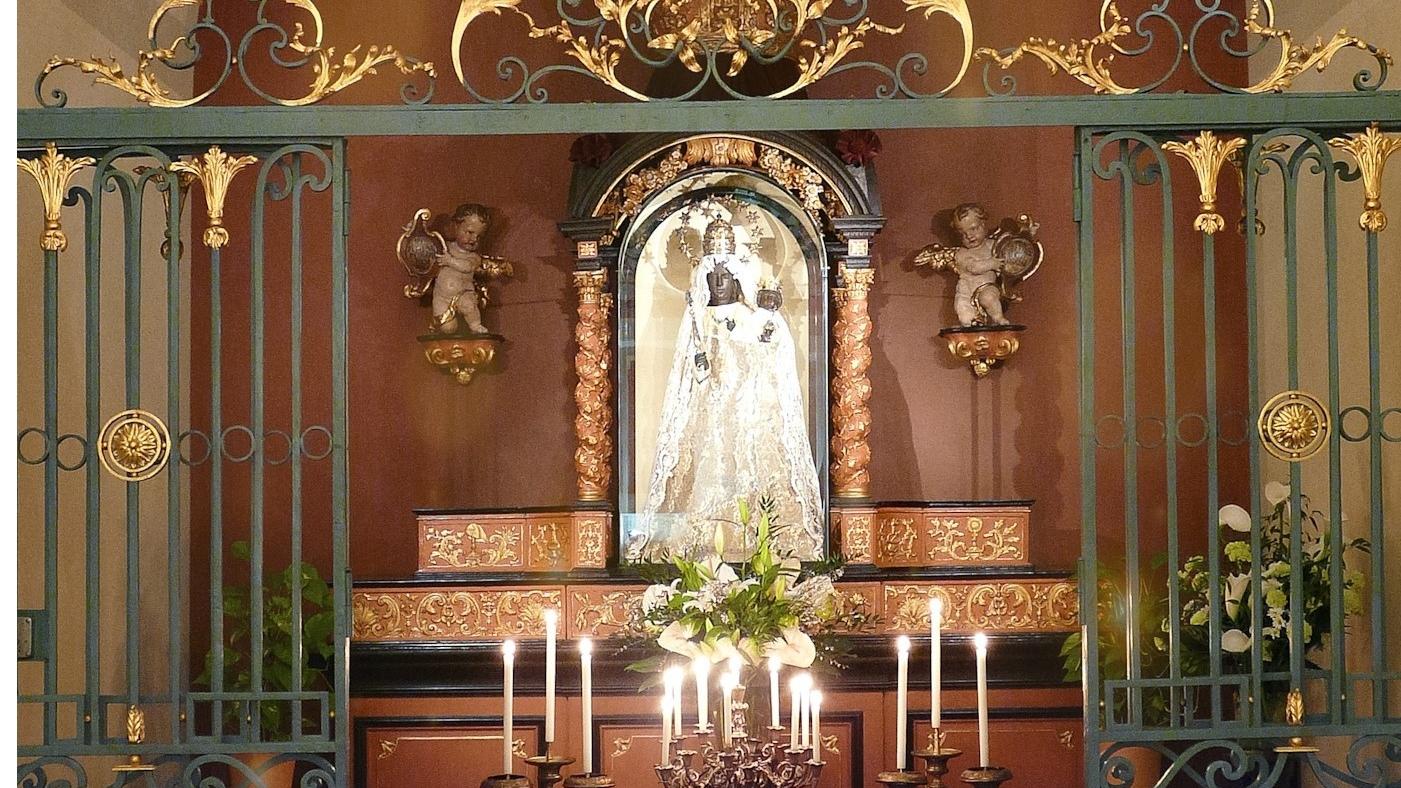 schwarze muttergottes