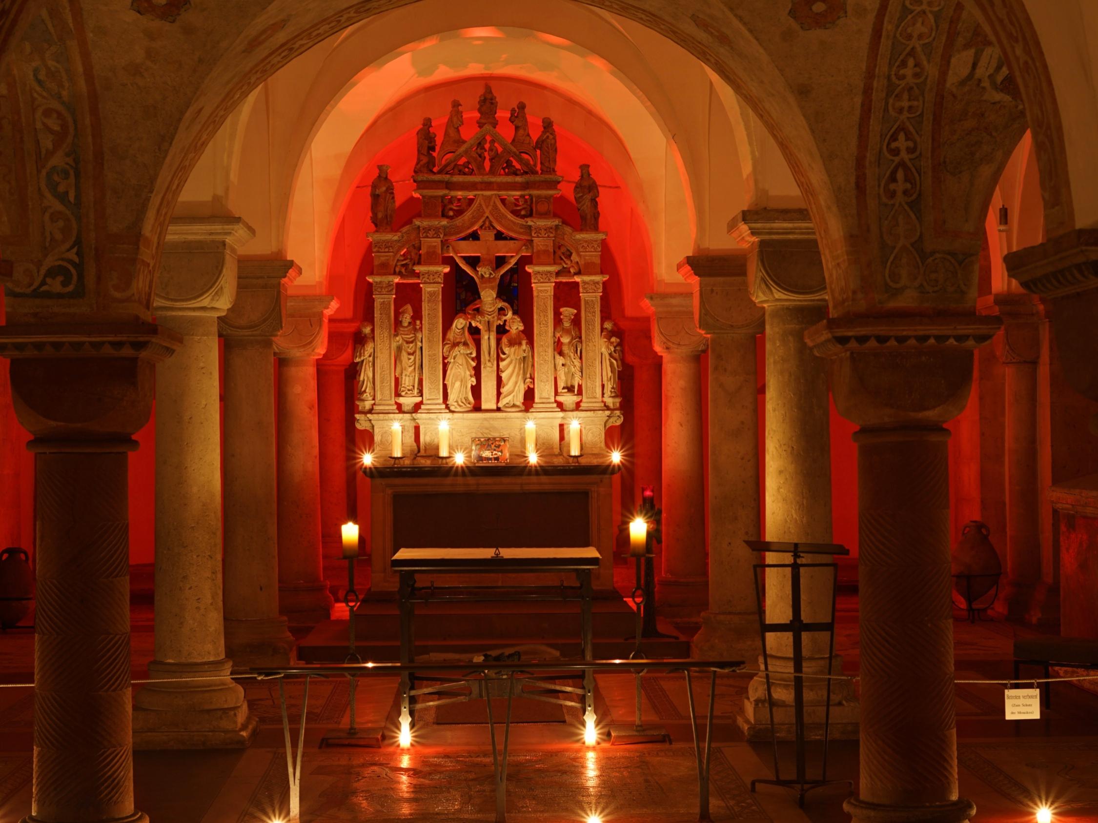 2.12. führung st gereon im kerzenschein
