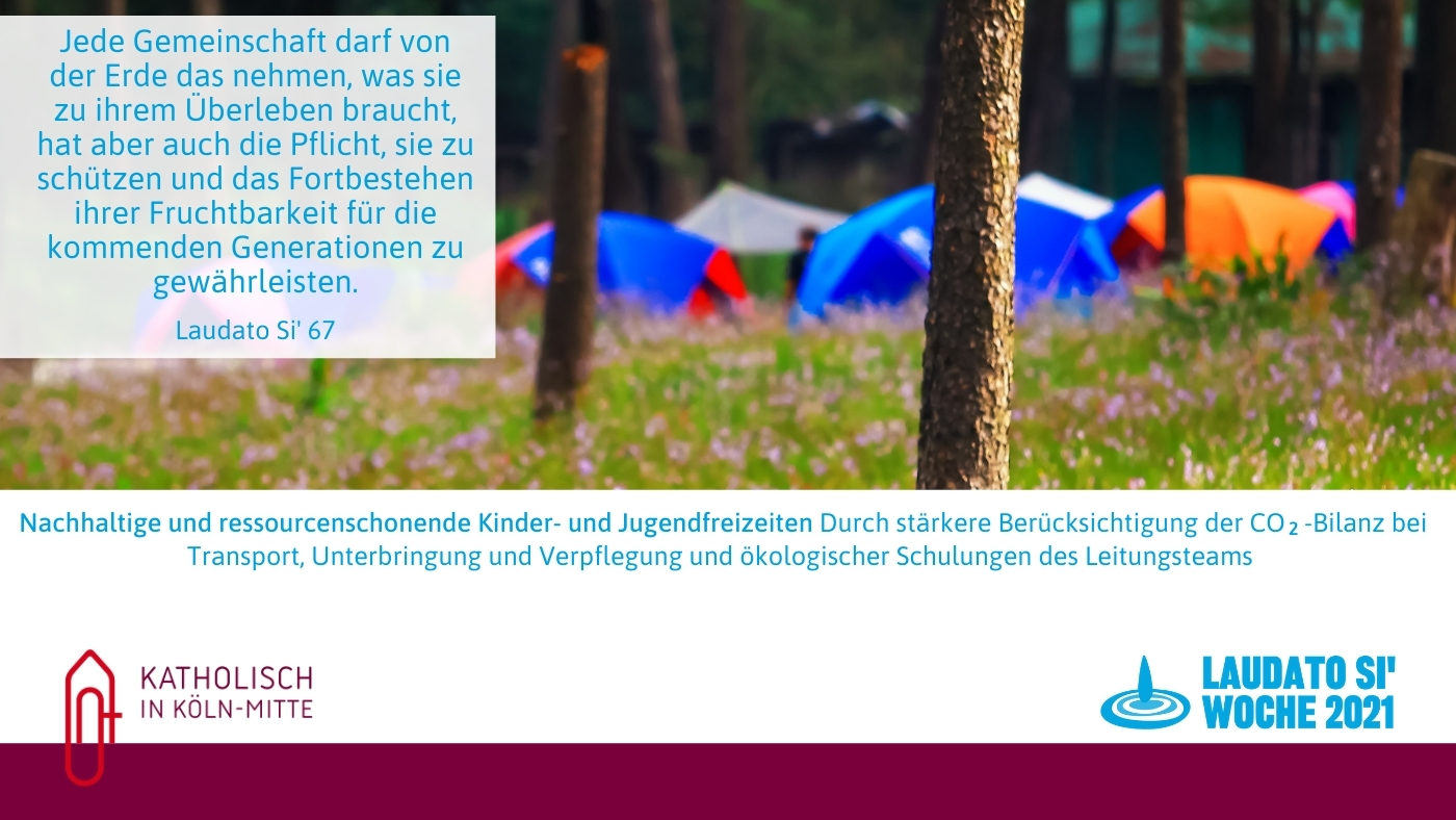 Laudato Si Woche Freitag