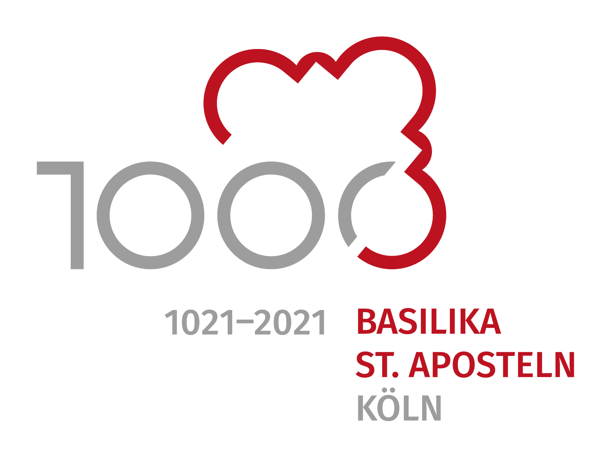 Das Logo von St. Aposteln zum Festjahr