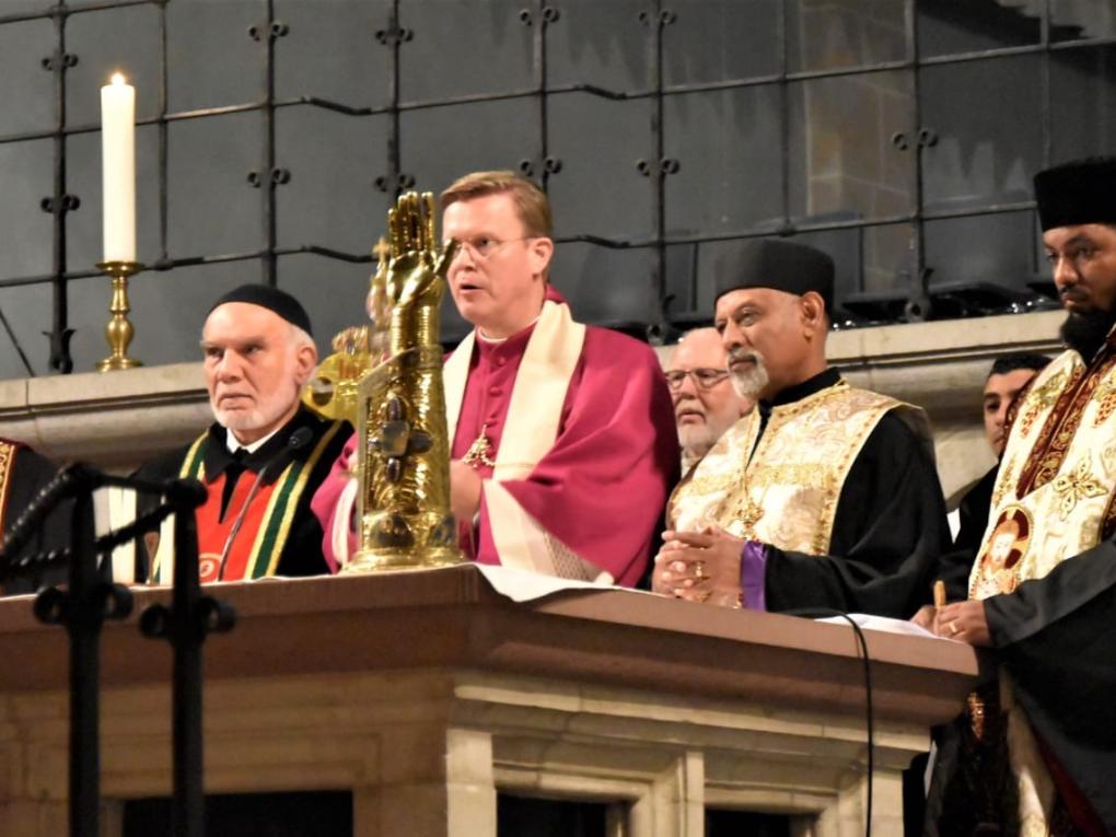 Header für Gottesdienst mit orientalischen Gemeinden in St. Gereon