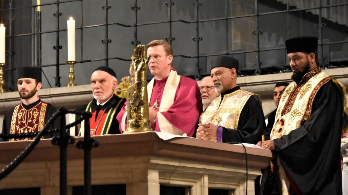 Header für Gottesdienst mit orientalischen Gemeinden in St. Gereon