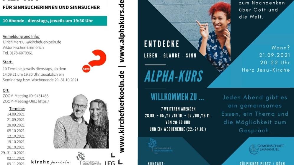 alphakurse HerzJesu und StMichael September 2021