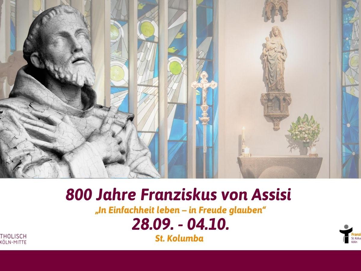 franz von assisi festwoche st kolumba (1600 x 900 px)