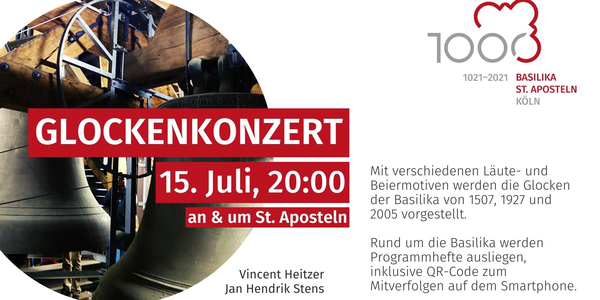 Glockenkonzert 1000 jahre st aposteln am 15 juli 2021