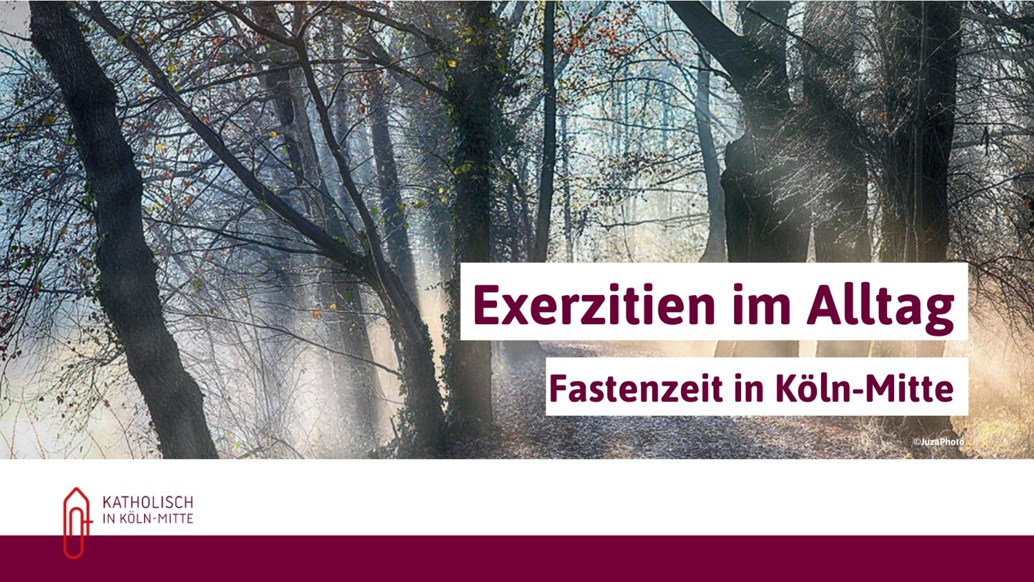 Exerzitien im Alltag Fastenzeit 2026 header