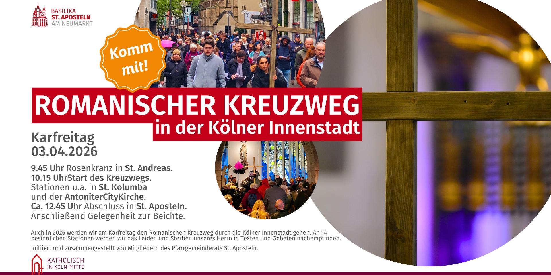 romanischer kreuzweg 2026 quer