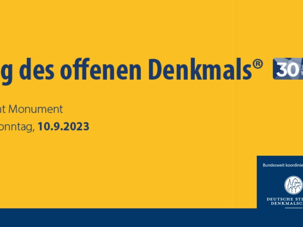 tag des offenen denkmals 2023 16zu9