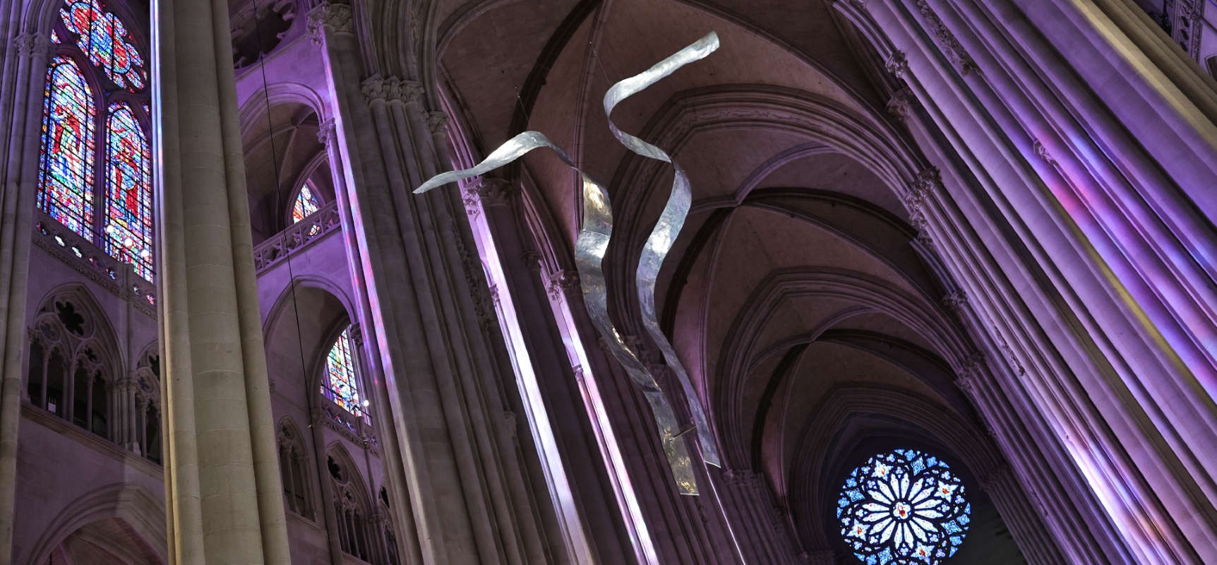 Jaque Jarriges 'Christ' in der Cathedral Church of Saint John the Divine, New York