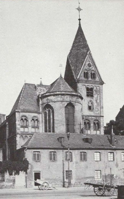 St. Maria in Lyskirchen nach 1890, vor 1900