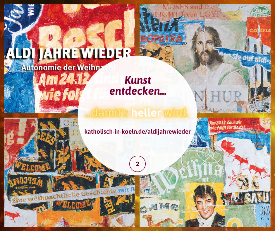 ALDI Jahre wieder Ausstellung in St. Aposteln