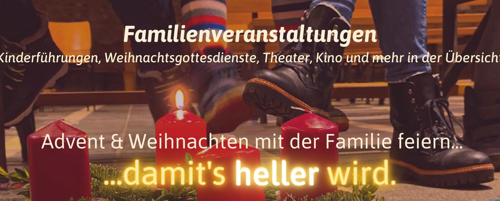 familienveranstaltungen advent 2023