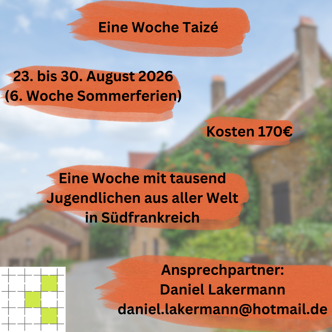 Taize 2026