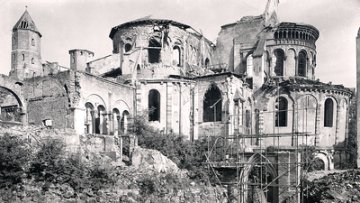 Maria im Kapitol: Kriegszerstörungen