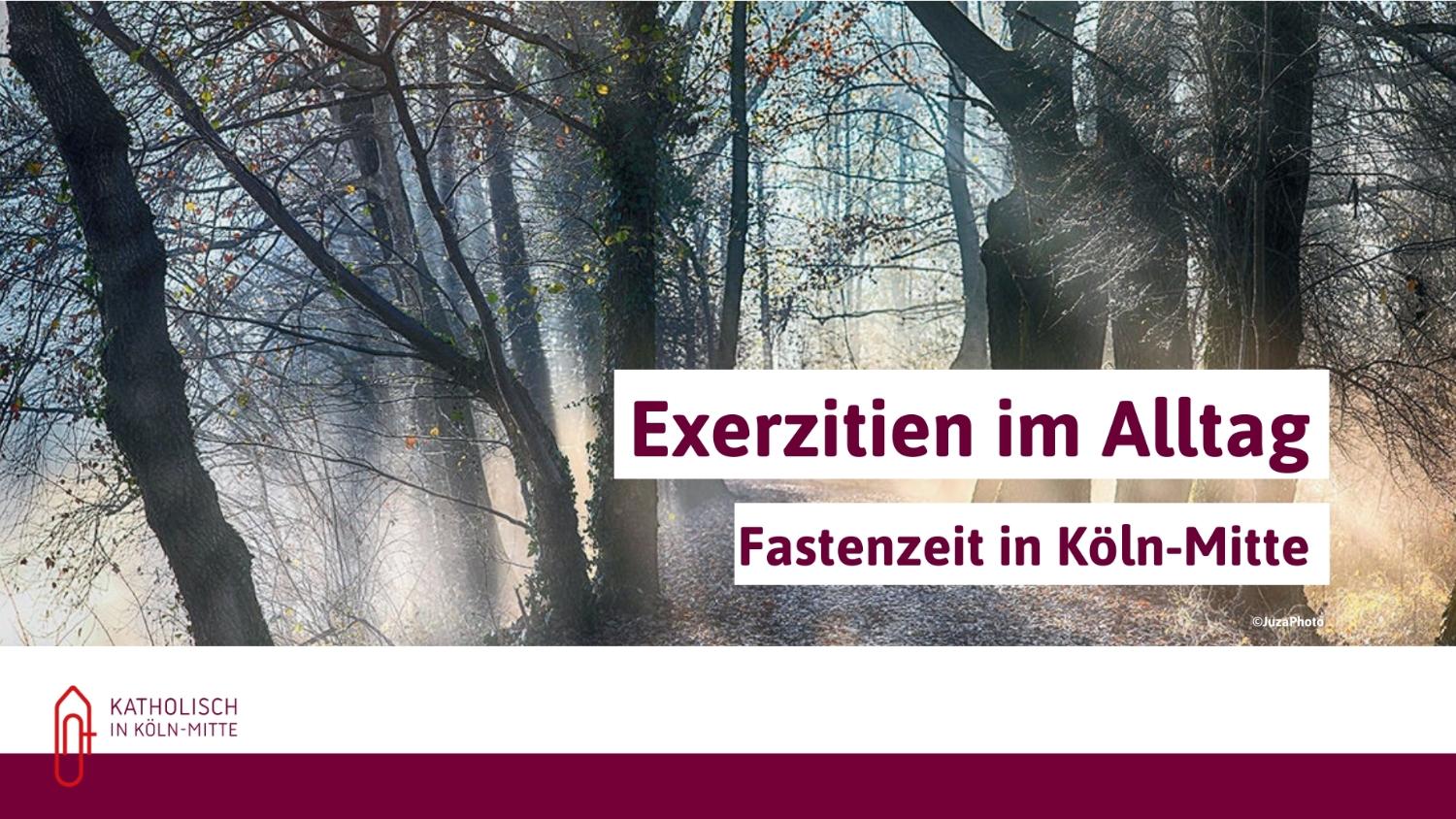 Exerzitien im Alltag Fastenzeit 2026 header